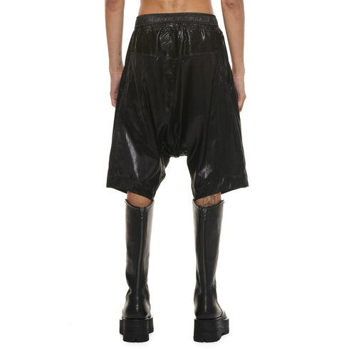JULIUS 937PAM16 Black / Drop Crotch Pants