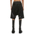 JULIUS 937PAM16 Black / Drop Crotch Pants