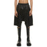 JULIUS 937PAM16 Black / Drop Crotch Pants