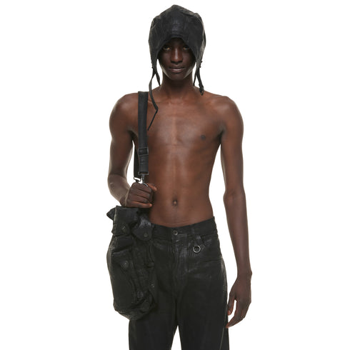 JULIUS 077ACU47 Black / Flight Cap