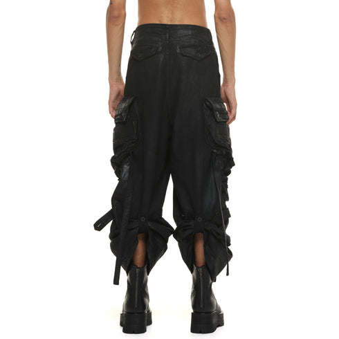 JULIUS 937PAM1-C Black / Gas Mask Pants