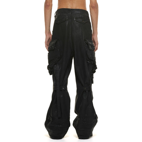 JULIUS 937PAM1-C Black / Gas Mask Pants