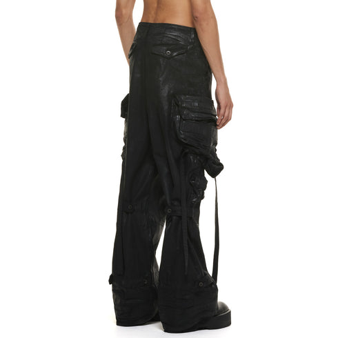 JULIUS 937PAM1-C Black / Gas Mask Pants