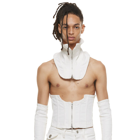 JULIUS 937ACU2 Off White / Jut Neck Parts