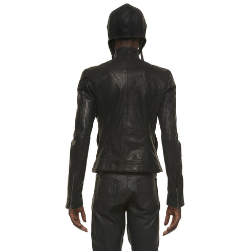 JULIUS 937BLM10 Black / Seamed Skinny Jacket