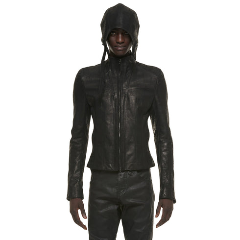 JULIUS 937BLM10 Black / Seamed Skinny Jacket