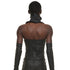 JULIUS 937ACU3 Black / Seamed Corset
