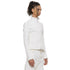 JULIUS 937BLM2 Off White / Seamed Skinny Jacket