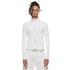 JULIUS 937BLM2 Off White / Seamed Skinny Jacket