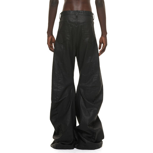 JULIUS 937PAM6 Black / Bending Tuba Pants