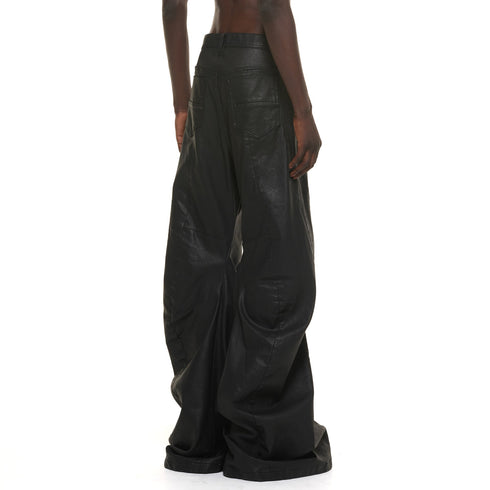 JULIUS 937PAM6 Black / Bending Tuba Pants