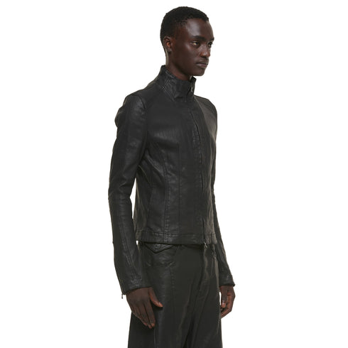 JULIUS 937BLM2 Black / Seamed Skinny Jacket
