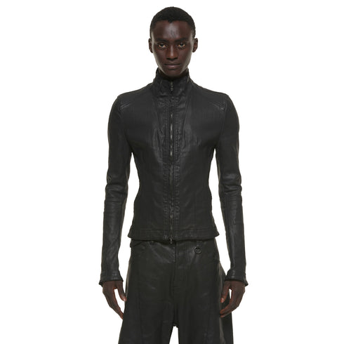 JULIUS 937BLM2 Black / Seamed Skinny Jacket