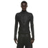JULIUS 937BLM2 Black / Seamed Skinny Jacket