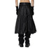 JULIUS 907SKU1 Black / Vessel Deform Skirt