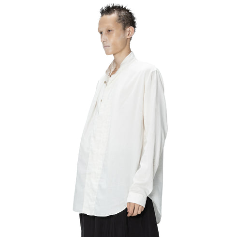 JULIUS 907SHM4 Plaster / Umbra Tucked-Shirt