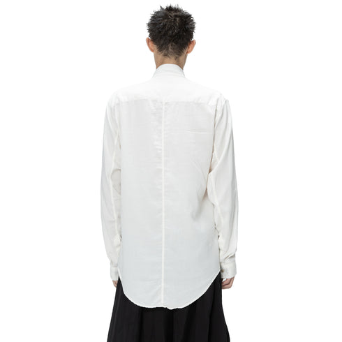 JULIUS 907SHM4 Plaster / Umbra Tucked-Shirt