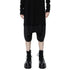 JULIUS 907PAM2 Black / Glide Drop Crotch Pants