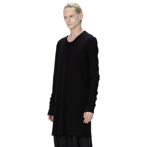 JULIUS 907CUM5 Black / Deploy Long-Sleeve Top