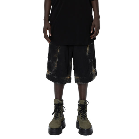 JULIUS 907PAM7-R Oxide / Rust Manifold Short Pants