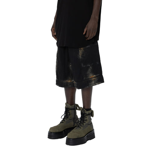 JULIUS 907PAM7-R Oxide / Rust Manifold Short Pants