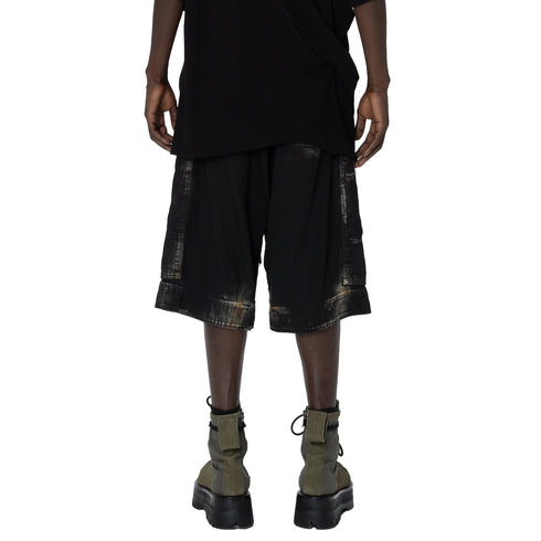 JULIUS 907PAM7-R Oxide / Rust Manifold Short Pants