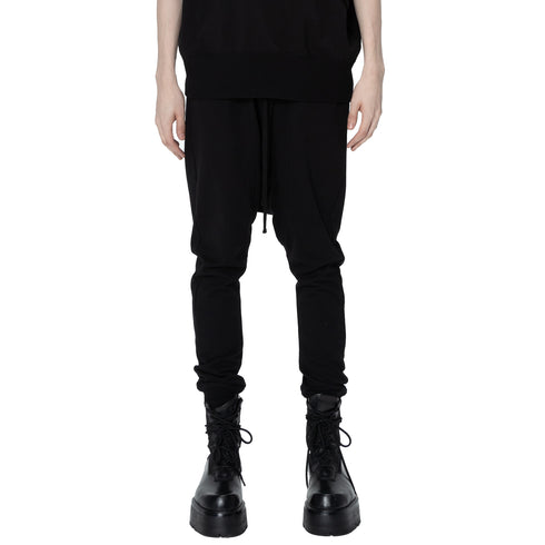 JULIUS 907PAM11 Black / Outpost Drop-Crotch Pants