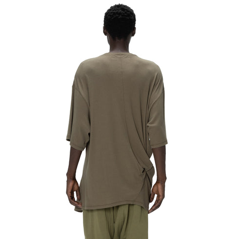 JULIUS 907CUM4 Moss / Europa Drape T-Shirt