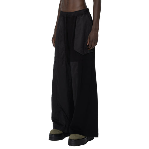 JULIUS 907PAM10 Black / Outpost Wide Sweatpants