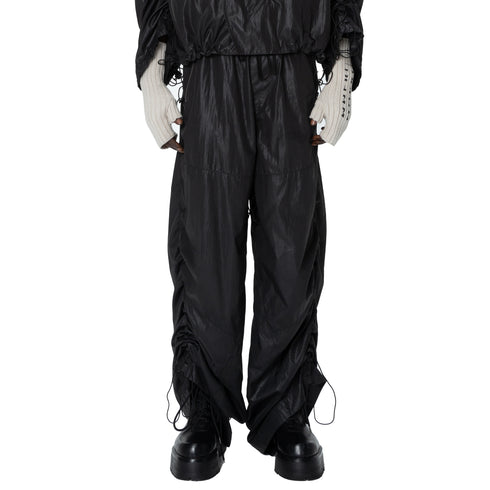 JULIUS 907PAM3 Black / Vessel Deform Pants