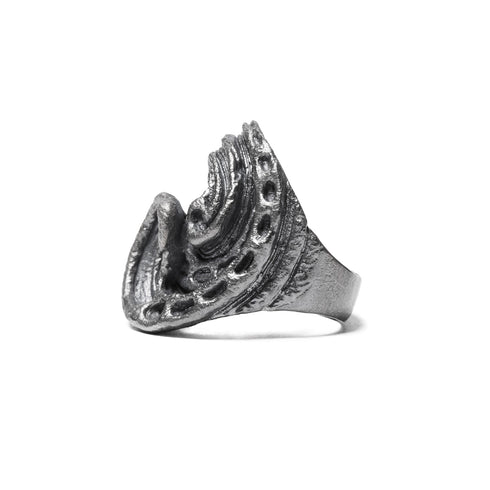 JULIUS 077ACU9 Silver / Dualflow Anima Ring Ver.4