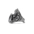 JULIUS 077ACU9 Silver / Dualflow Anima Ring Ver.4