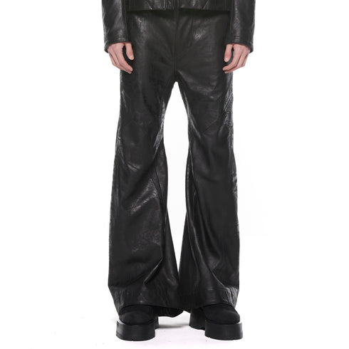 JULIUS OFFICIAL STORE 077PAM3 Black / PRISM BIKER PANTS
