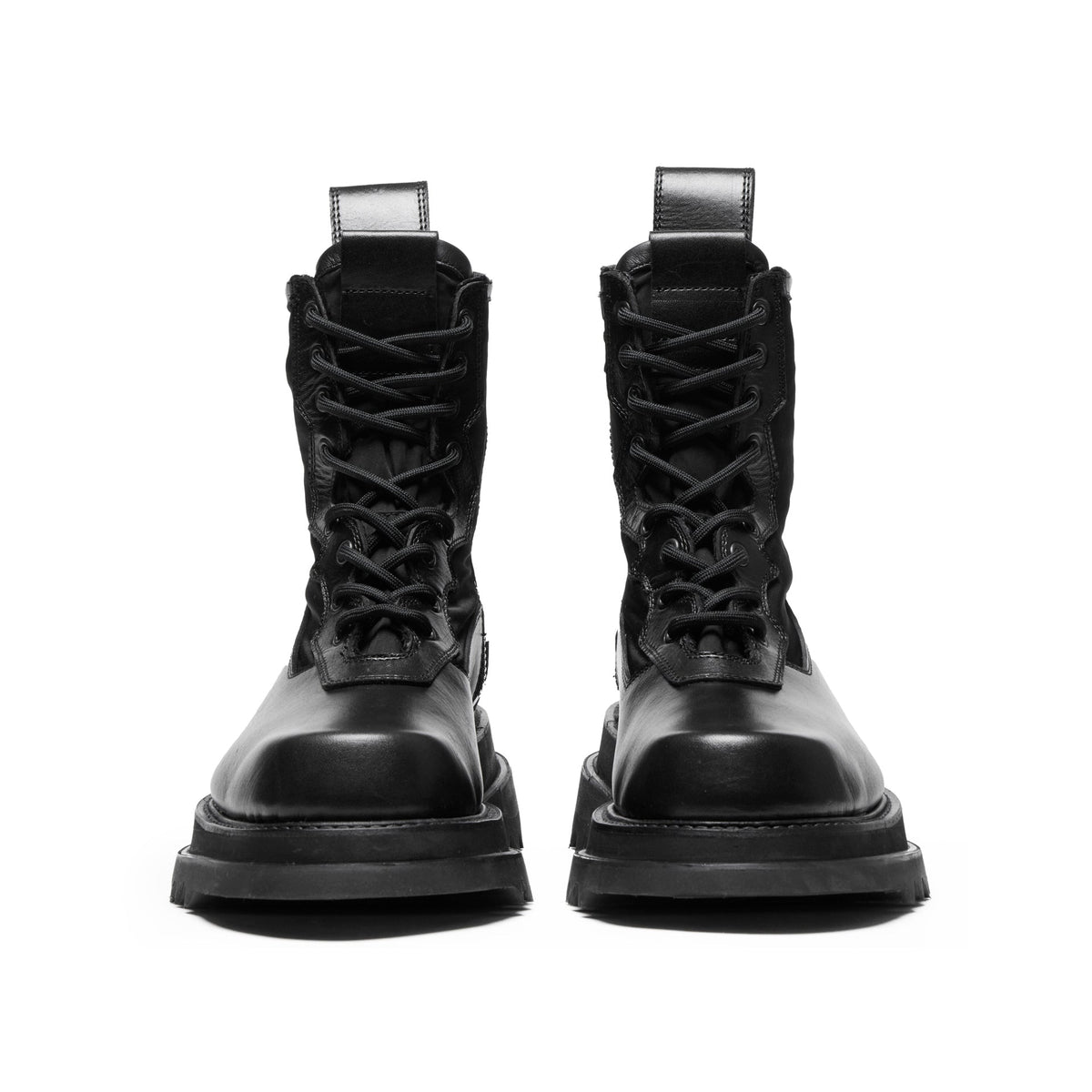 Double Sole Combat Boots Black 867FWM2 JULIUS OFFICIAL STORE