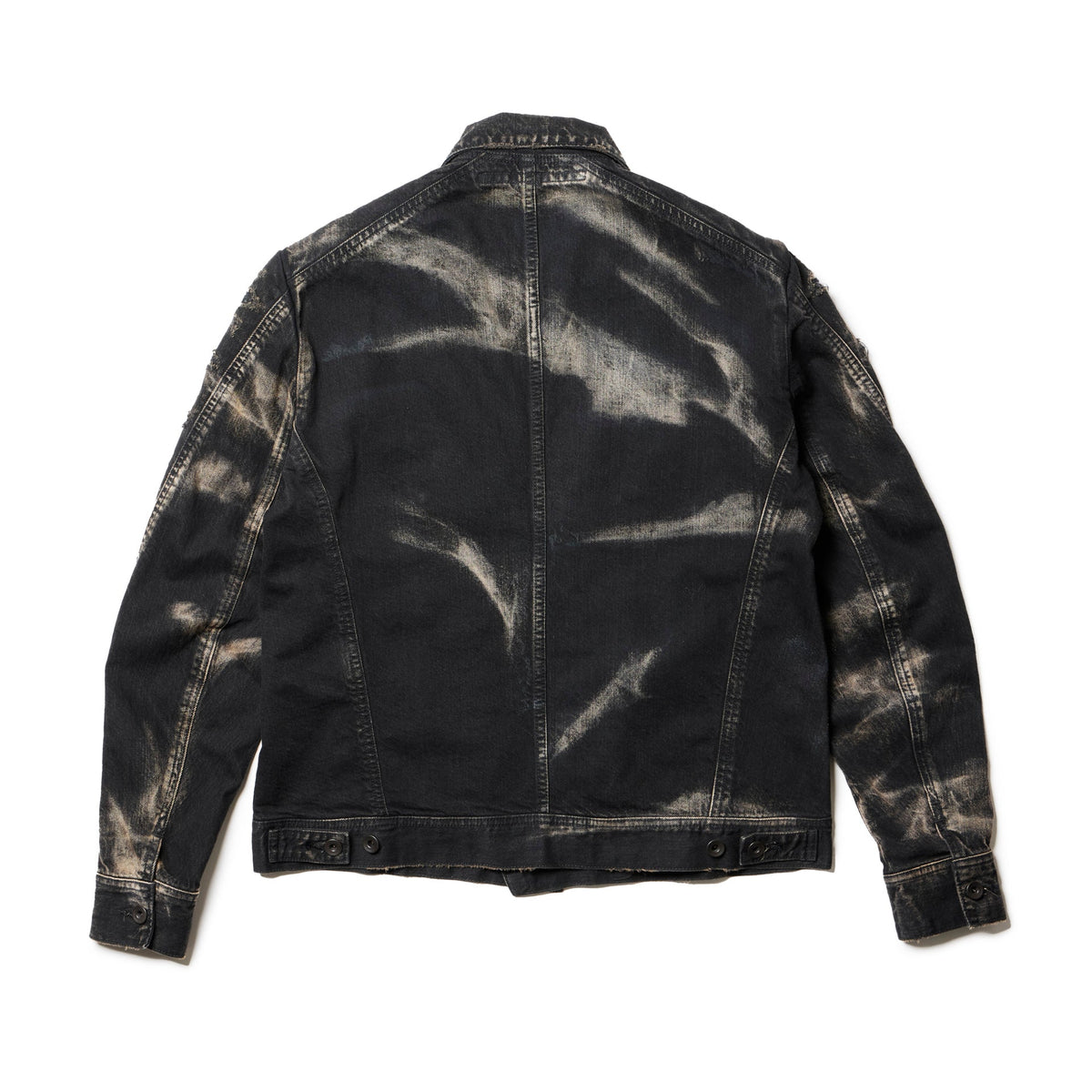 レア JULIUS ユリウスThorn Jacket 877BLM7-CB JULIUS 24AWThorn Jacketコーテッドデニムジャケット877BLM7-CB