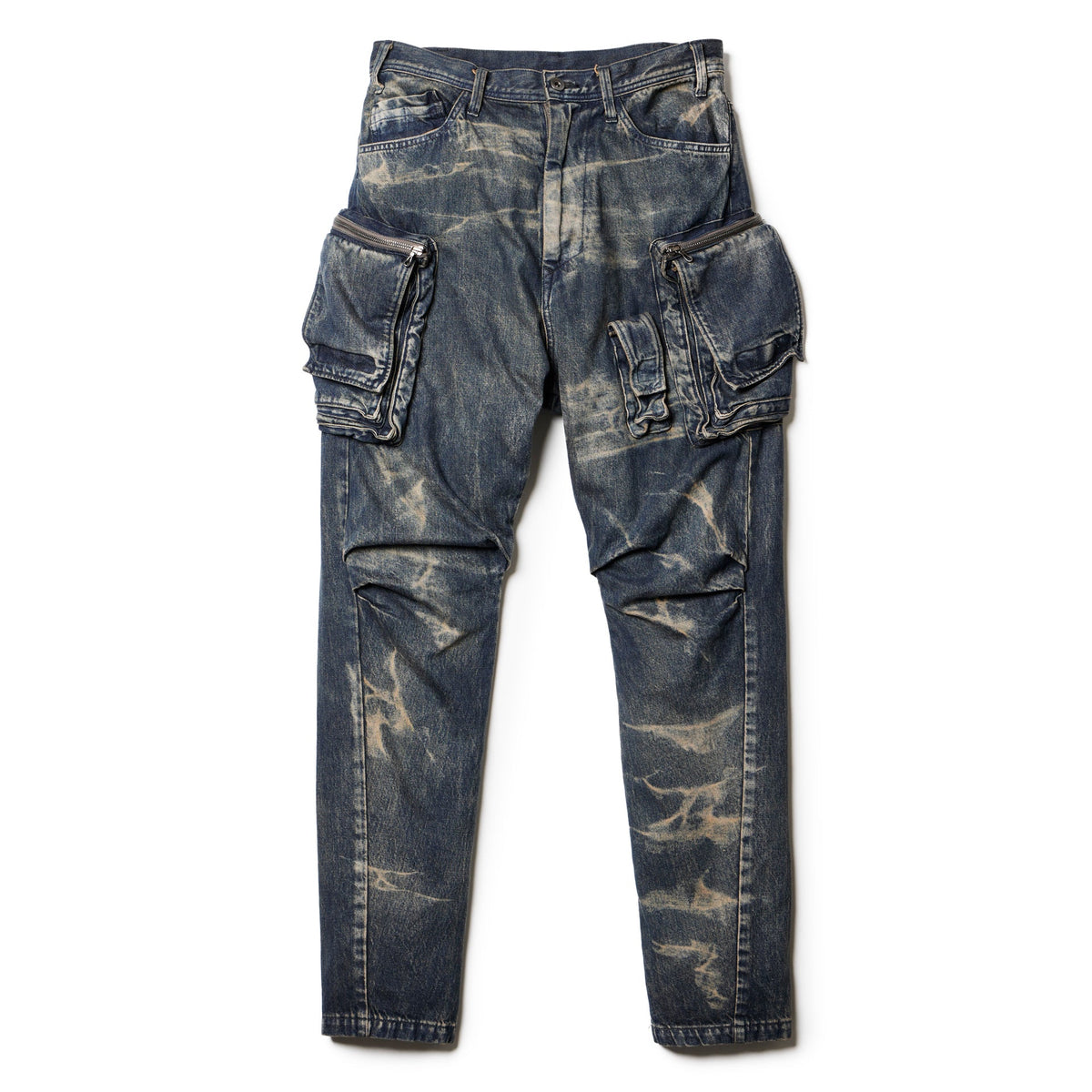 Breach Denim Wash Cargo Pants Indigo 867PAM9-ID – JULIUS OFFICIAL STORE