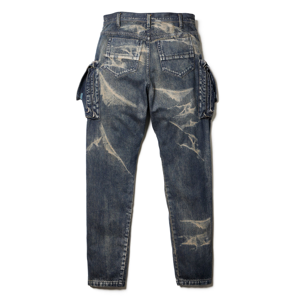 Breach Denim Wash Cargo Pants Indigo 867PAM9-ID – JULIUS OFFICIAL STORE