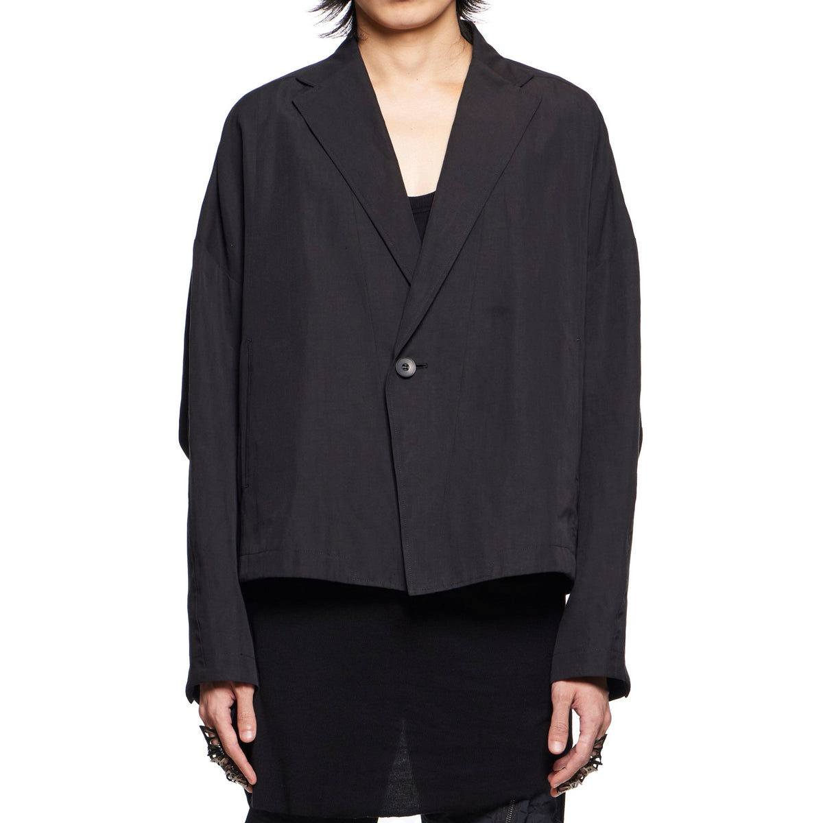 Wide Work Jacket Black 867JAM1 – JULIUS OFFICIAL STORE
