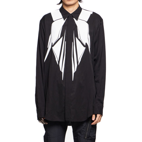 JULIUS 838SHM1-BLACK / Graphic Shirts