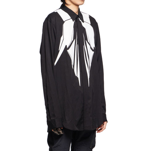 JULIUS 838SHM1-BLACK / Graphic Shirts