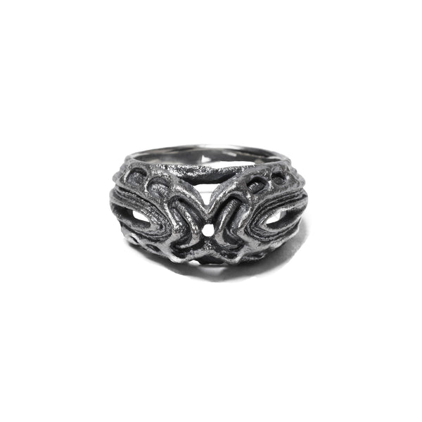 JULIUS 077ACU8 Silver / Dualflow Anima Ring Ver.3