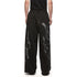 JULIUS 877PAM21 Black / Rift Graphic Wide Pants