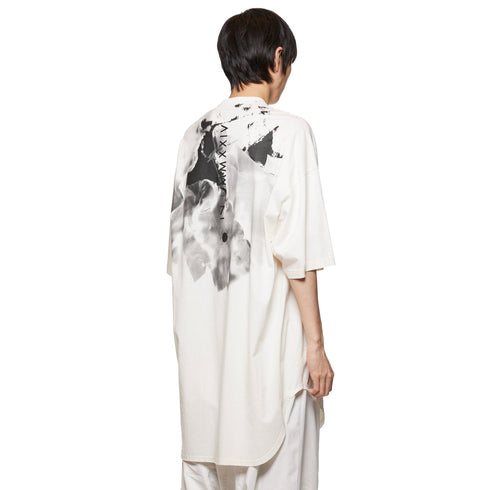 JULIUS 868CPM1 Off White / Stan Graphic Over T Shirt