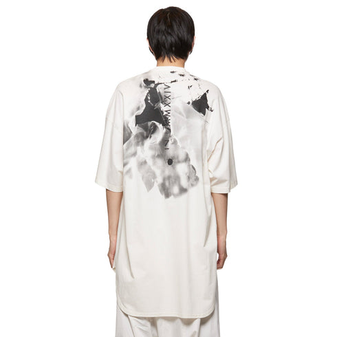 JULIUS 868CPM1 Off White / Stan Graphic Over T Shirt