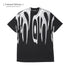 JULIUS 077CPM1 Black / Graphic T-Shirt