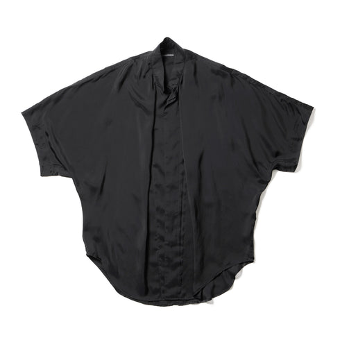 JULIUS 907SHM1 Black / Glide Tucked Shirt