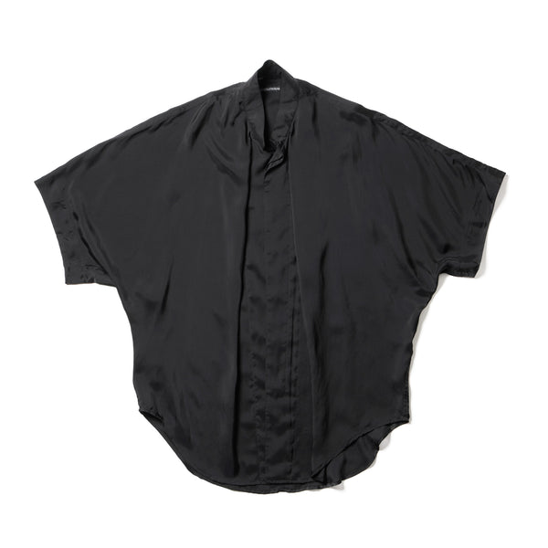 JULIUS 907SHM1 Black / Glide Tucked Shirt