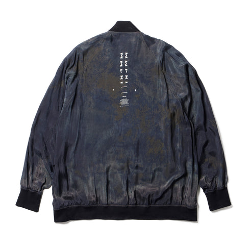 JULIUS 907BLM1-S Oxide / Europa Glide Bomber Jacket - Surface Decay