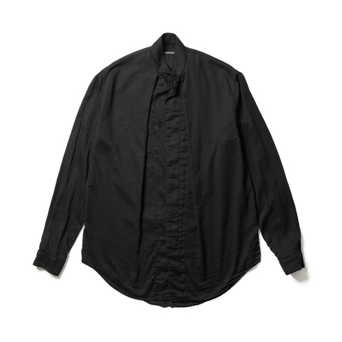 JULIUS 907SHM4 Black / Umbra Tucked-Shirt