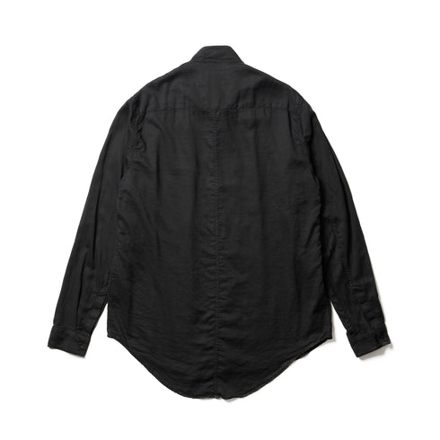 JULIUS 907SHM4 Black / Umbra Tucked-Shirt